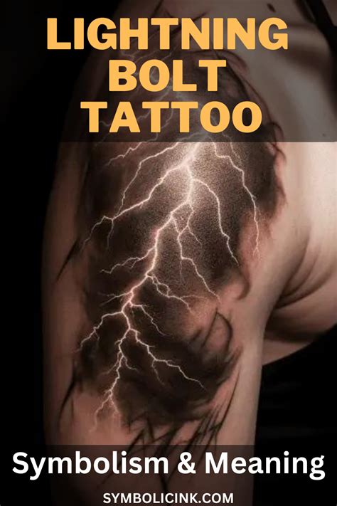 bolt tattoo|meaning behind lightning bolt tattoo.